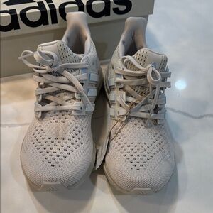 Adidas Light Tan Athletic Sneakers